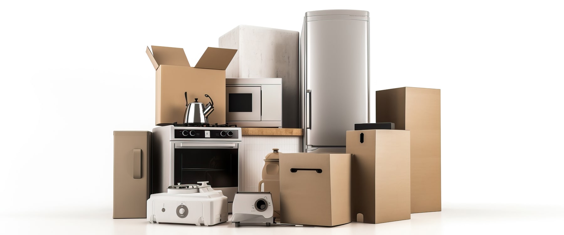 Transportation of household appliances