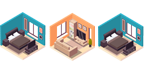 3 Bedroom apartment + 3 movers